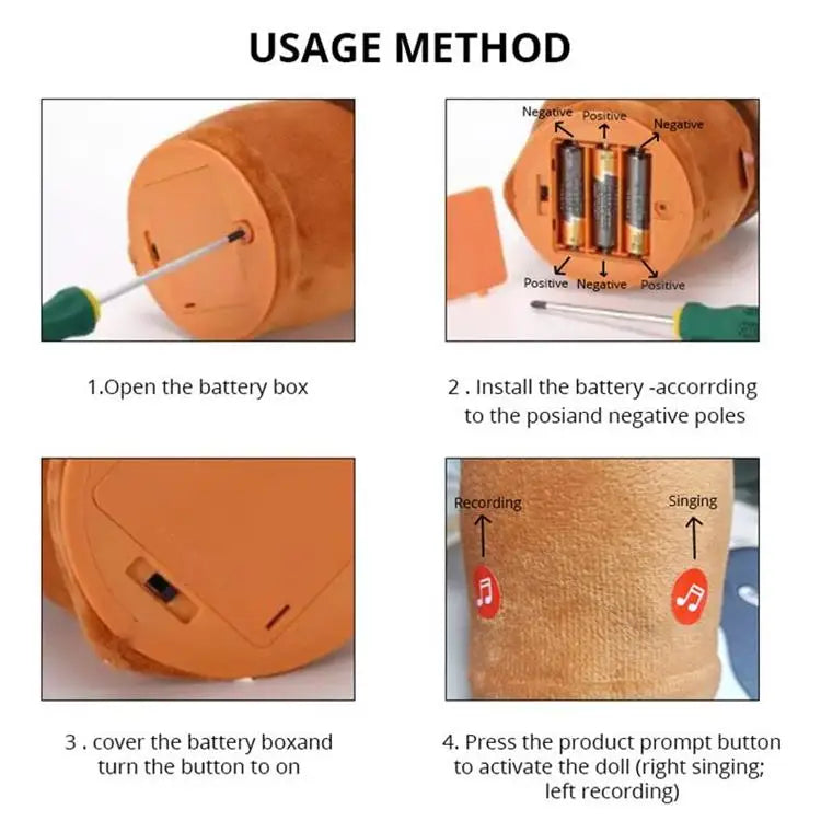 Dancing Cactus Buddy – Sing, Talk & Wiggle Plush