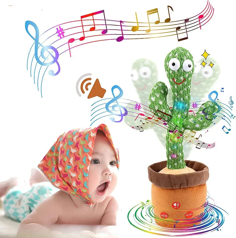 Dancing Cactus Buddy – Sing, Talk & Wiggle Plush
