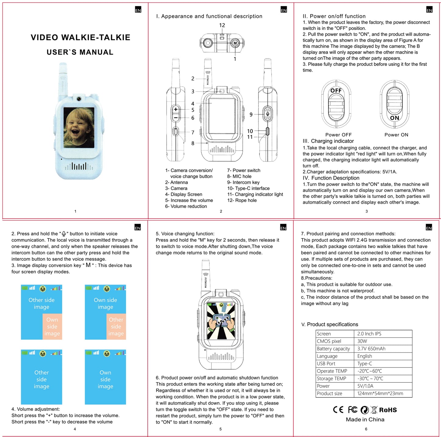 Kids’ Video Walkie Talkie