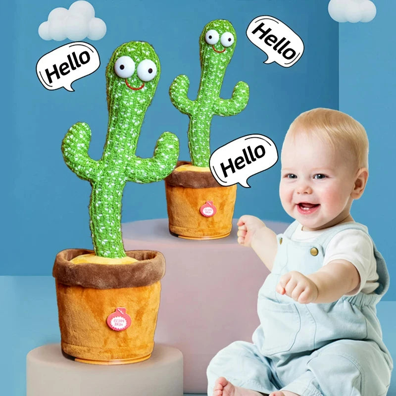 Dancing Cactus Buddy – Sing, Talk & Wiggle Plush