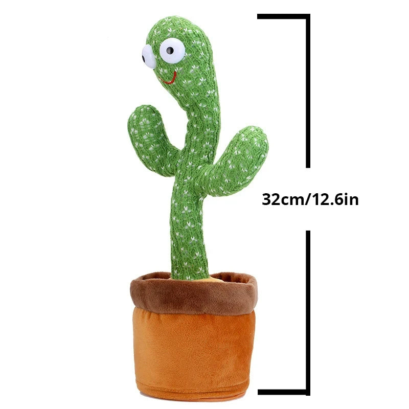 Dancing Cactus Buddy – Sing, Talk & Wiggle Plush