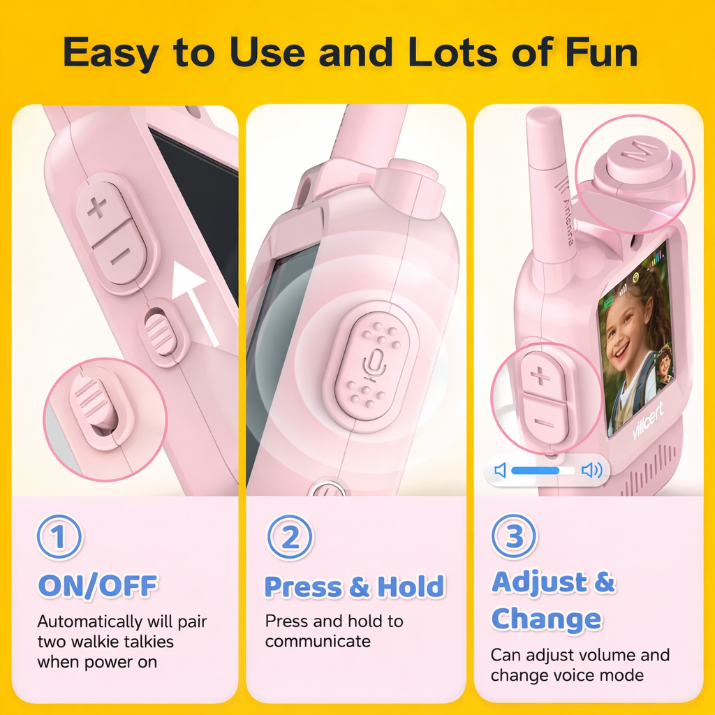 Kids’ Video Walkie Talkie